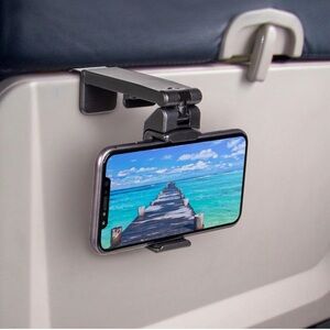 Universal in Flight Airplane Phone Holder Mount Hands Free Viewing